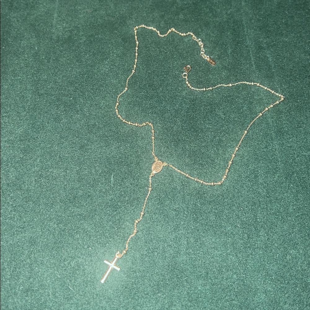 Gold Cross Necklace